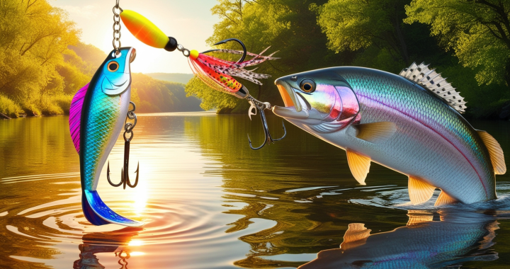 Será que as cores podem atrair os peixes?
